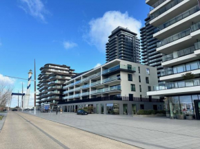 Open zicht op stad Oostende en zee/strandzicht, groot zuidterras, 3 slpks, 125m², dubbele garage